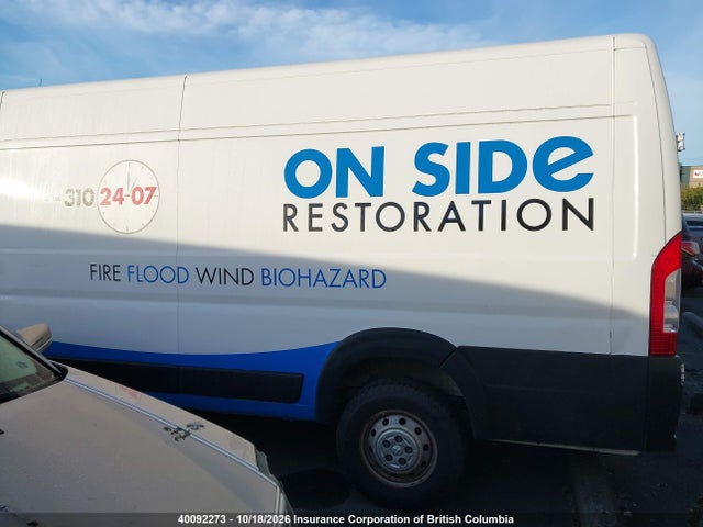 Продажа на аукционе авто 2020 Ram Promaster 3500 High Roof Extended 159 In. Wb, vin: 3C6URVJG0LE145512, номер лота: 40092273