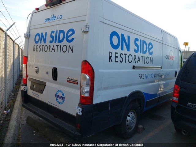 Продажа на аукционе авто 2020 Ram Promaster 3500 High Roof Extended 159 In. Wb, vin: 3C6URVJG0LE145512, номер лота: 40092273