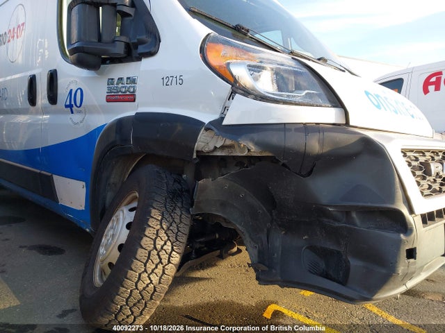 Продажа на аукционе авто 2020 Ram Promaster 3500 High Roof Extended 159 In. Wb, vin: 3C6URVJG0LE145512, номер лота: 40092273