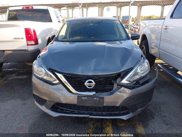 40092294 :رقم المزاد ، 3N1AB7APXHL664102 vin ، 2017 Nissan Sentra S/sv/sr/sl مزاد بيع