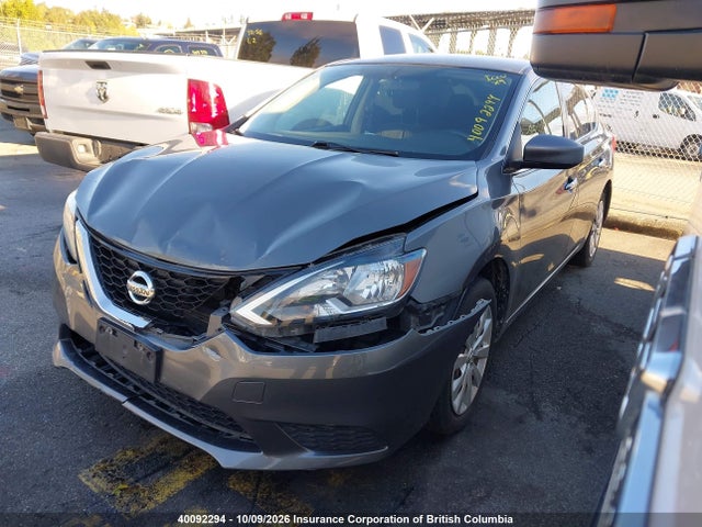 40092294 :رقم المزاد ، 3N1AB7APXHL664102 vin ، 2017 Nissan Sentra S/sv/sr/sl مزاد بيع