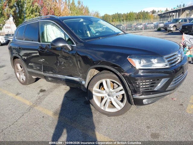 40092299 :رقم المزاد ، WVGEP9BP8GD006885 vin ، 2016 Volkswagen Touareg Tdi/sport/lux/executive مزاد بيع