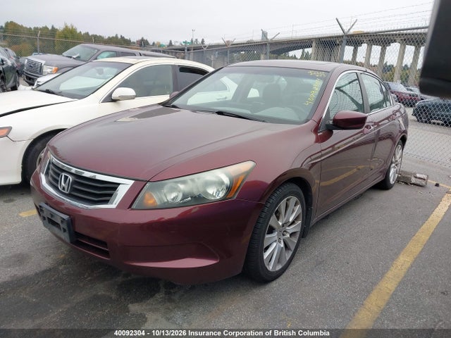 Aukcja sprzedaży 2008 Honda Accord Exl, vin: 1HGCP26858A804092, numer aukcji: 40092304