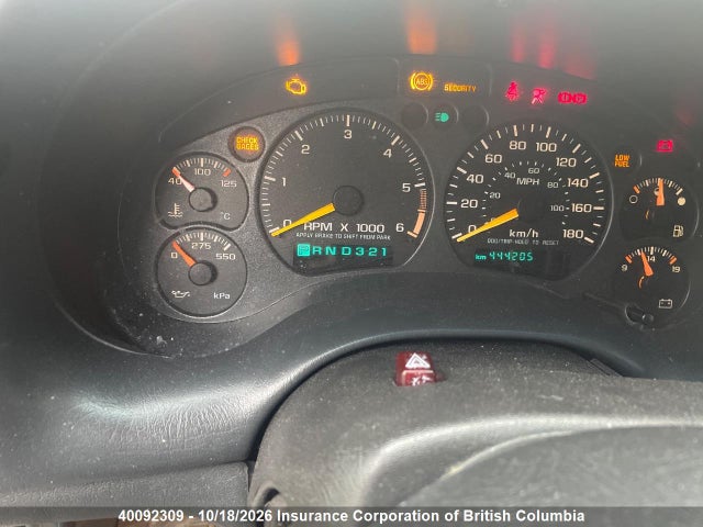 Продажа на аукционе авто 2001 Chevrolet Blazer, vin: 1GNCT18W31K171311, номер лота: 40092309