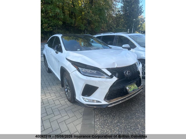 Aukcja sprzedaży 2020 Lexus Rx 450h F Sport, vin: 2T2YGMDA1LC048105, numer aukcji: 40092319