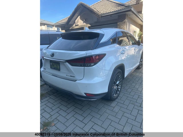 Aukcja sprzedaży 2020 Lexus Rx 450h F Sport, vin: 2T2YGMDA1LC048105, numer aukcji: 40092319