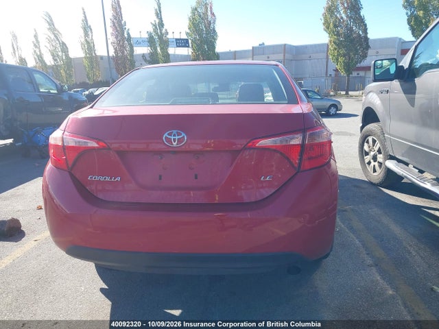 Auction sale of the 2019 Toyota Corolla Le, vin: 2T1BURHE2KC173660, lot number: 40092320