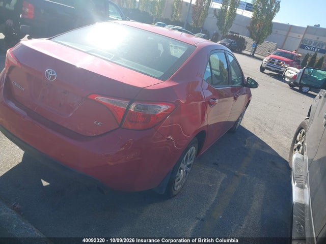 Auction sale of the 2019 Toyota Corolla Le, vin: 2T1BURHE2KC173660, lot number: 40092320