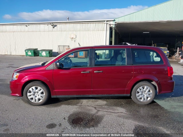 40088326 :رقم المزاد ، 2C4RDGBG2JR349649 vin ، 2018 Dodge Grand Caravan Se مزاد بيع