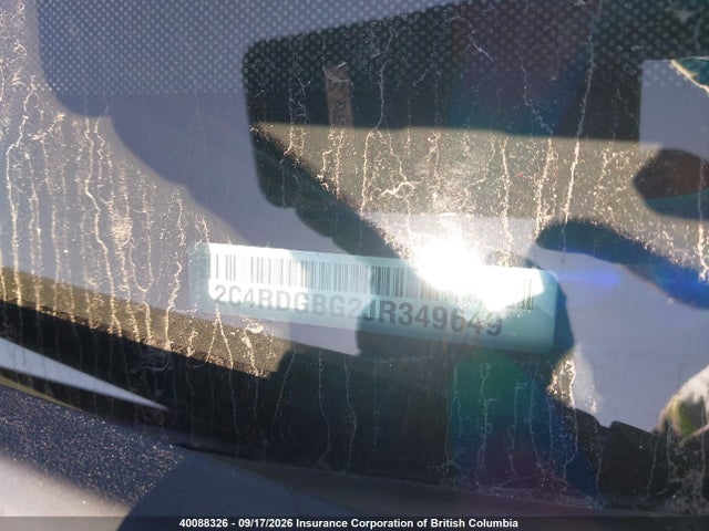 40088326 :رقم المزاد ، 2C4RDGBG2JR349649 vin ، 2018 Dodge Grand Caravan Se مزاد بيع