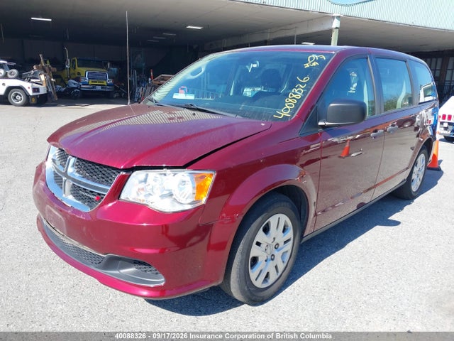 40088326 :رقم المزاد ، 2C4RDGBG2JR349649 vin ، 2018 Dodge Grand Caravan Se مزاد بيع