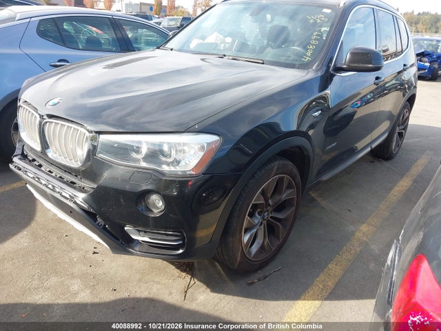 BMW X3 Xdrive28i 2015 5UXWX9C56F0D60286 Image 2