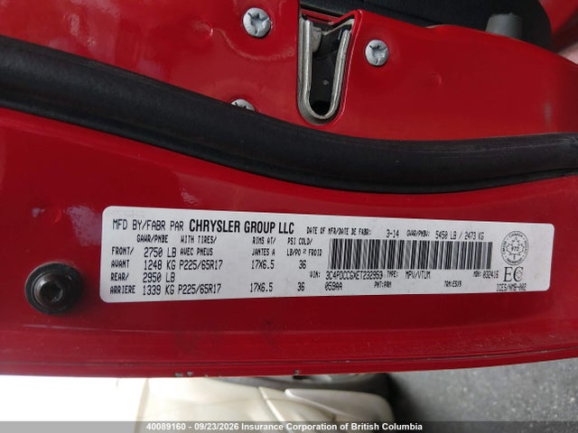 3C4PDCCGXET232953 Dodge Journey Sxt