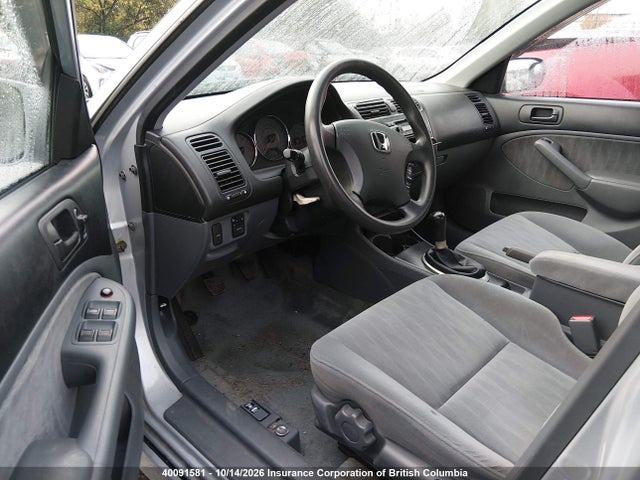 40091581 :رقم المزاد ، 2HGES15623H928025 vin ، 2003 Honda Civic Lx مزاد بيع