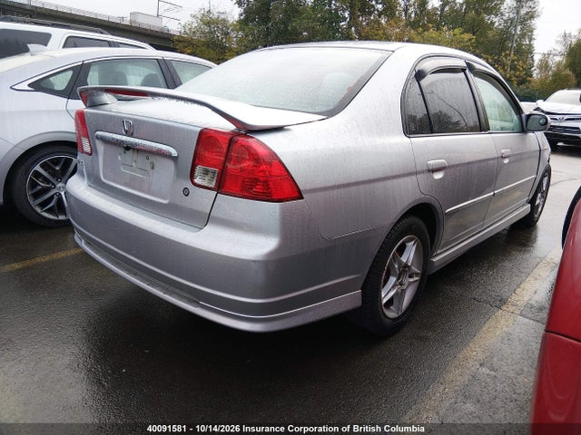 40091581 :رقم المزاد ، 2HGES15623H928025 vin ، 2003 Honda Civic Lx مزاد بيع