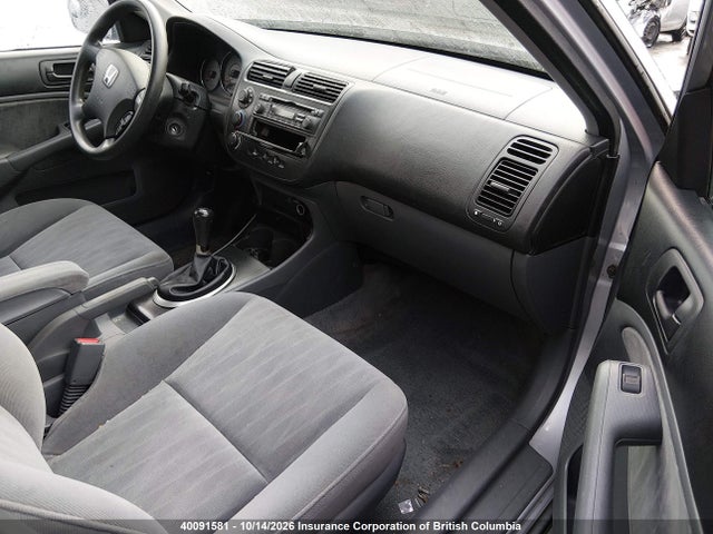 40091581 :رقم المزاد ، 2HGES15623H928025 vin ، 2003 Honda Civic Lx مزاد بيع
