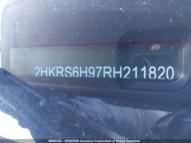 Продажа на аукционе авто 2024 Honda Cr-v, vin: 2HKRS6H97RH211820, номер лота: 40092334