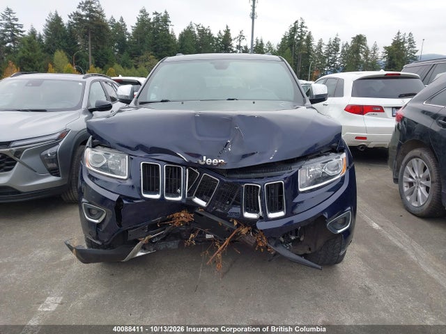 Продажа на аукционе авто 2016 Jeep Grand Cherokee Limited, vin: 1C4RJFBG1GC431442, номер лота: 40088411