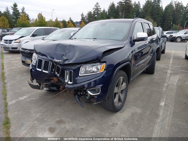 Продажа на аукционе авто 2016 Jeep Grand Cherokee Limited, vin: 1C4RJFBG1GC431442, номер лота: 40088411