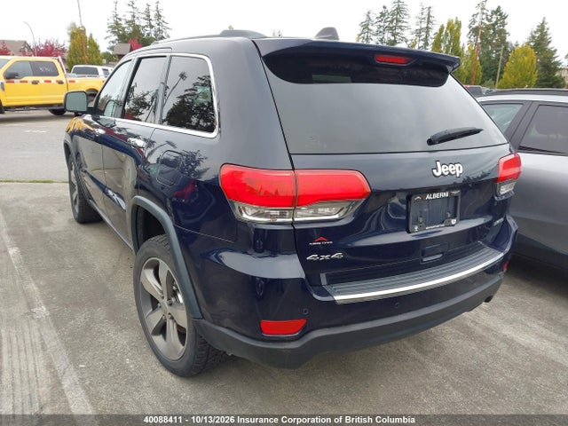 Продажа на аукционе авто 2016 Jeep Grand Cherokee Limited, vin: 1C4RJFBG1GC431442, номер лота: 40088411