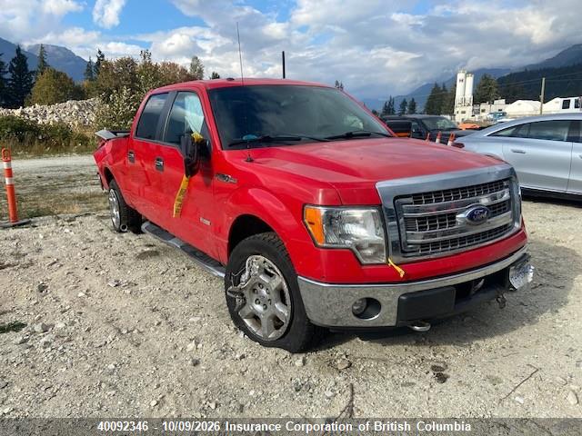 Aukcja sprzedaży 2013 Ford F150, vin: 1FTFW1ET3DFB62824, numer aukcji: 40092346