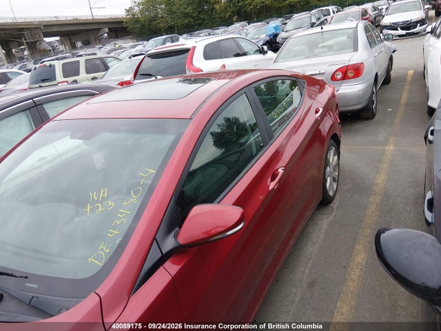 Aukcja sprzedaży 2013 Hyundai Elantra Limited, vin: 5NPDH4AE1DH450891, numer aukcji: 40089175