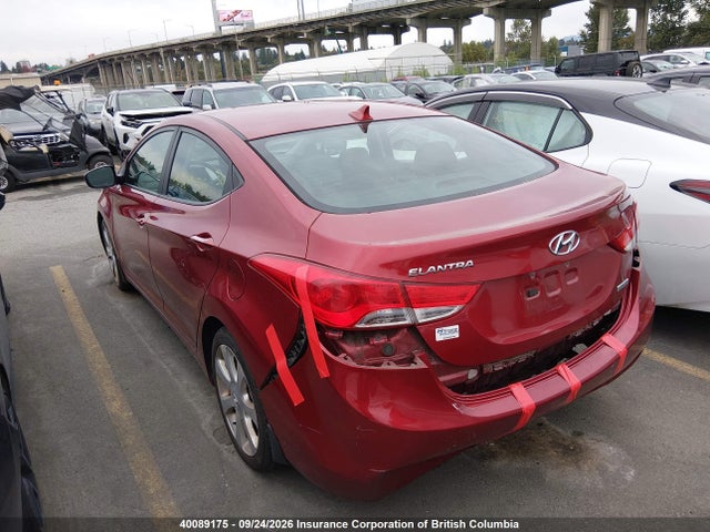Aukcja sprzedaży 2013 Hyundai Elantra Limited, vin: 5NPDH4AE1DH450891, numer aukcji: 40089175