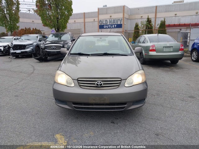 Aukcja sprzedaży 2003 Toyota Corolla Ce/le/sport, vin: 2T1BR32E03C762778, numer aukcji: 40092358
