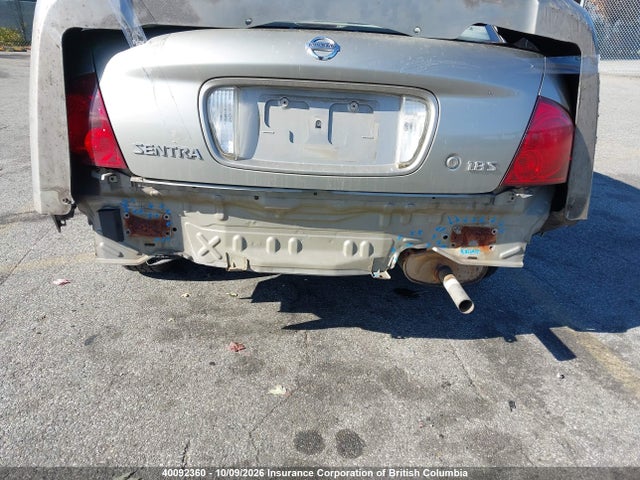 2004 Nissan Sentra 1.8/1.8s მანქანა იყიდება აუქციონზე, vin: 3N1CB51D44L862736, აუქციონის ნომერი: 40092360