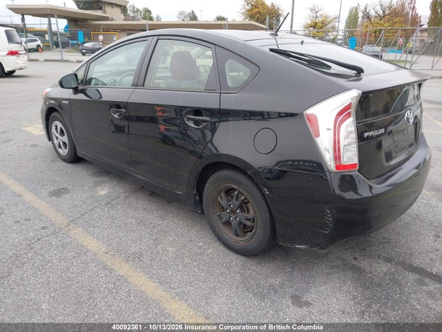 Aukcja sprzedaży 2013 Toyota Prius, vin: JTDKN3DU1D5623595, numer aukcji: 40092361