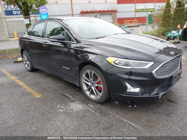 Aukcja sprzedaży 2019 Ford Fusion Hybrid Titanium, vin: 3FA6P0RU5KR156023, numer aukcji: 40092376