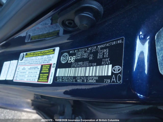 Продаж на аукціоні авто 2013 Toyota Corolla Matrix, vin: 2T1KU4EE6DC077198, номер лоту: 40092378