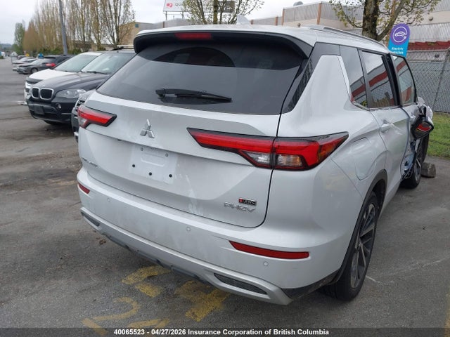 40065523 :رقم المزاد ، JA4T5VA98SZ622587 vin ، 2025 Mitsubishi Outlander Phev Le/se/sel S-awc مزاد بيع