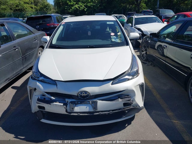 Aukcja sprzedaży 2020 Toyota Prius Le/xle, vin: JTDL9RFU3L3019081, numer aukcji: 40080193