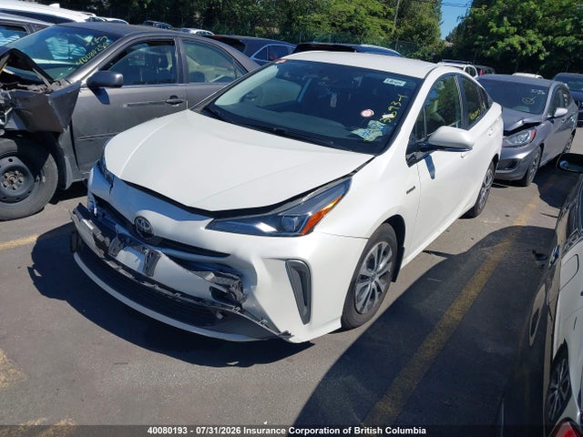 Aukcja sprzedaży 2020 Toyota Prius Le/xle, vin: JTDL9RFU3L3019081, numer aukcji: 40080193