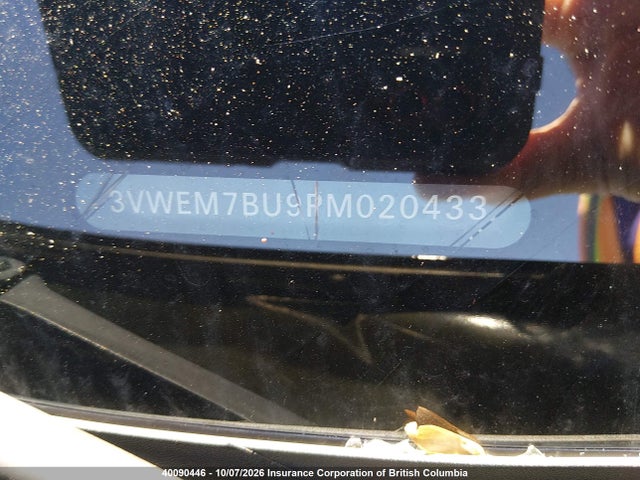 Aukcja sprzedaży 2023 Volkswagen Jetta Se, vin: 3VWEM7BU9PM020433, numer aukcji: 40090446
