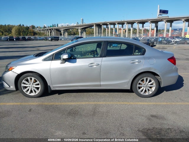 40092390 :رقم المزاد ، 2HGFB2F55CH103323 vin ، 2012 Honda Civic مزاد بيع