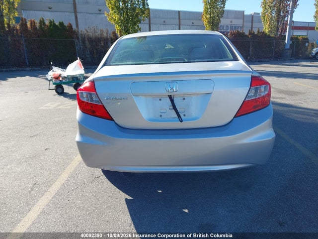40092390 :رقم المزاد ، 2HGFB2F55CH103323 vin ، 2012 Honda Civic مزاد بيع
