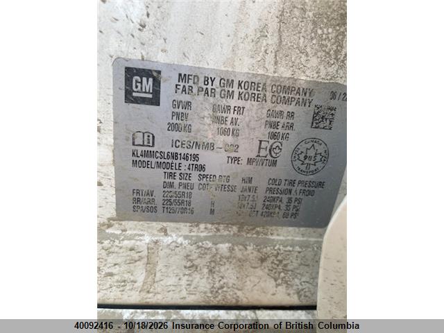 Buick Encore Gx Preferred 2022 KL4MMCSL6NB146195 Image 20