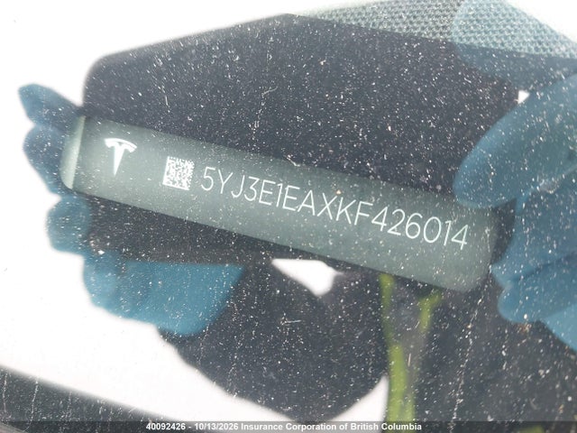 Tesla MODEL 3 2019 5YJ3E1EAXKF426014 Image 20