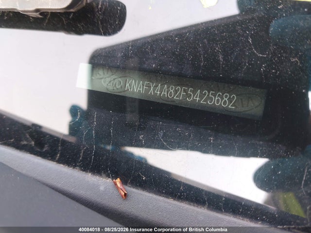 Aukcja sprzedaży 2015 Kia Forte Ex, vin: KNAFX4A82F5425682, numer aukcji: 40084018