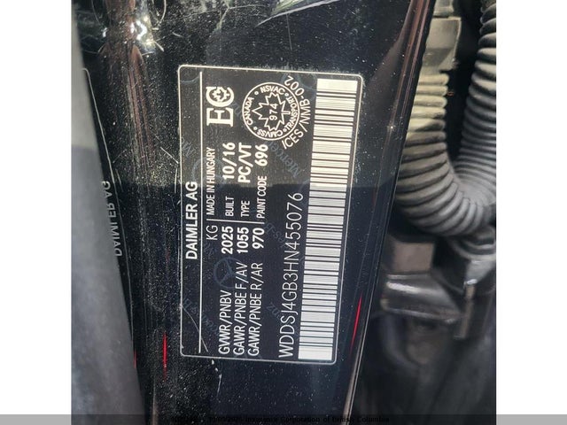 WDDSJ4GB3HN455076 Mercedes-Benz CLA 250 4MATIC