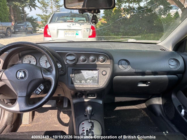 Продажа на аукционе авто 2005 Acura Rsx, vin: JH4DC54805S802449, номер лота: 40092449