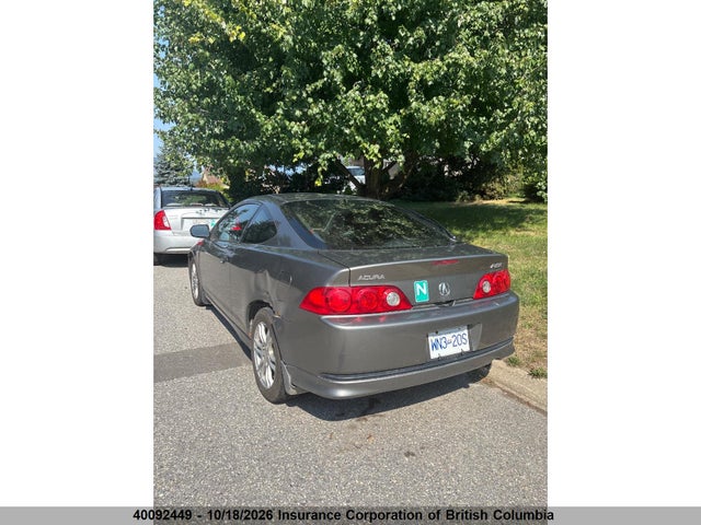 Продажа на аукционе авто 2005 Acura Rsx, vin: JH4DC54805S802449, номер лота: 40092449