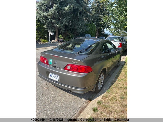 Продажа на аукционе авто 2005 Acura Rsx, vin: JH4DC54805S802449, номер лота: 40092449