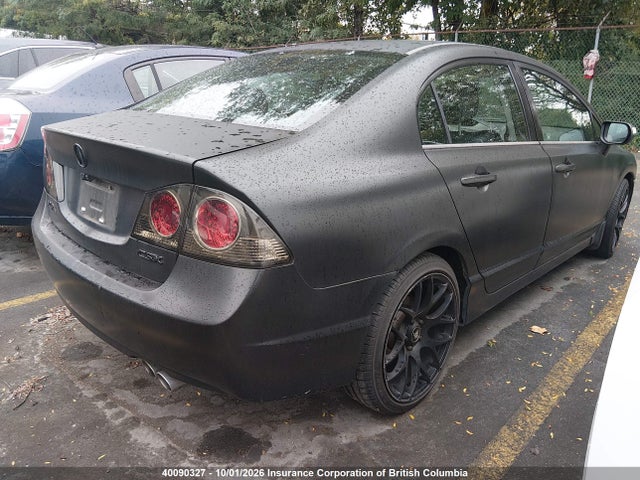 40090327 :رقم المزاد ، 2HHFD56796H200778 vin ، 2006 Acura Csx Premium مزاد بيع