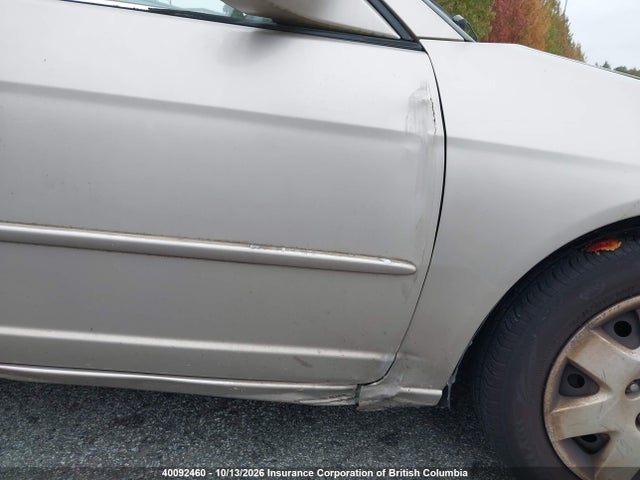 2002 Honda Civic მანქანა იყიდება აუქციონზე, vin: 2HGES26772H523659, აუქციონის ნომერი: 40092460