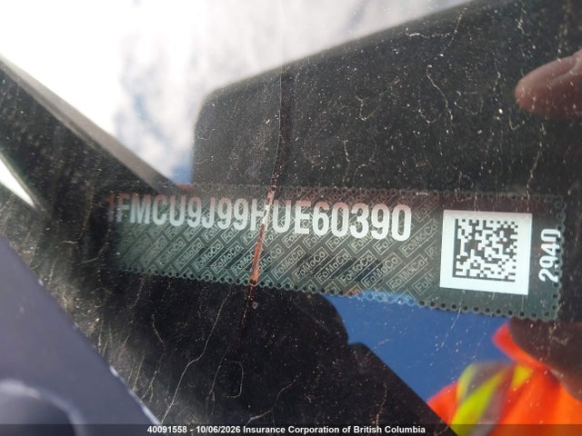 Ford Escape Titanium 2017 1FMCU9J99HUE60390 Image 19