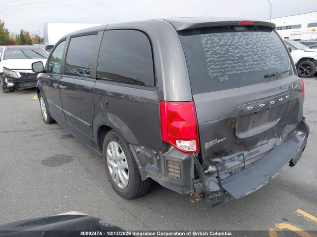 40092474 :رقم المزاد ، 2C4RDGBG4HR556912 vin ، 2017 Dodge Grand Caravan Se مزاد بيع