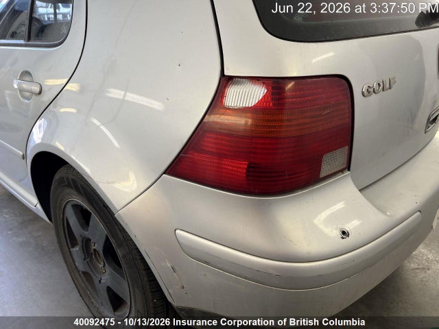 Продажа на аукционе авто 2003 Volkswagen Golf, vin: 9BWGP21J734023159, номер лота: 40092475